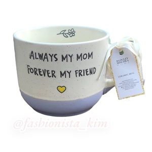 Badgley Mischka Always my mother forever my friend mug